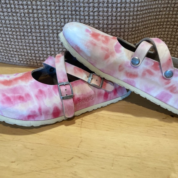 Birkenstock Birkis tie dye pink clogs size 41 - Picture 3 of 7